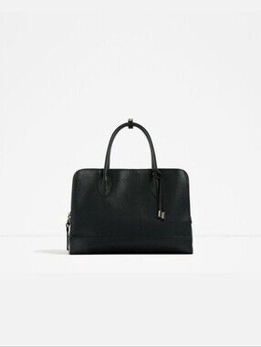 Black Zara City Bag